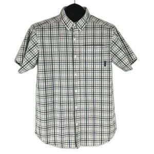 Columbia Button Up Shirt Men's Small Casual Short Sleeve Regular Fit Outdoor